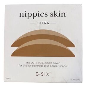 Nippies Skin Adhesive by B-six in Coco Color ONE SIZE